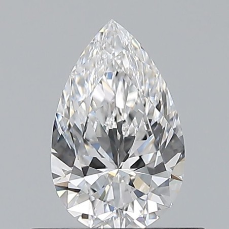 Diament szlif gruszkowy, 0.52ct, VVS2, D, GIA 6541308548