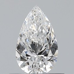 Diament szlif gruszkowy, 0.5ct, VVS2, E, GIA 6542307166