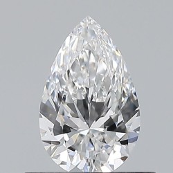 Diament szlif gruszkowy, 0.5ct, VS2, D, GIA 6545200784