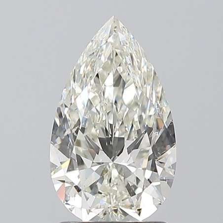 Diament szlif gruszkowy, 1.5ct, SI1, H, HRD 250000297339