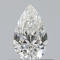 Diament szlif gruszkowy, 0.5ct, VVS2, G, GIA 2546286617