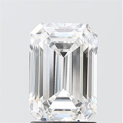 Diament laboratoryjny szlif szmaragdowy, 2.1ct, VVS2, D, IGI LG756595224