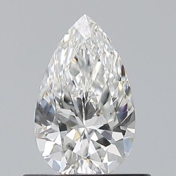 Diament szlif gruszkowy, 0.6ct, VS2, F, GIA 6545239035