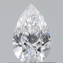 Diament szlif gruszkowy, 0.54ct, VS1, D, GIA 6545297184