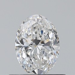 Diament szlif owalny, 0.5ct, VS1, E, GIA 2546326530