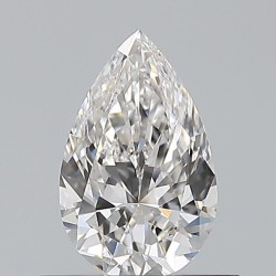 Diament szlif gruszkowy, 0.53ct, VS2, G, GIA 6542086423