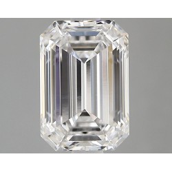 Diament laboratoryjny szlif szmaragdowy, 2.09ct, VVS2, E, IGI LG756521183