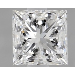 Diament laboratoryjny szlif princess, 1.06ct, VVS2, E, IGI LG758532787