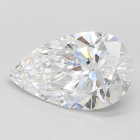 Diament laboratoryjny szlif gruszkowy, 2.05ct, IF, D, IGI LG744514091