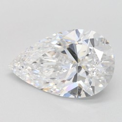 Diament laboratoryjny szlif gruszkowy, 2.05ct, IF, D, IGI LG744514092