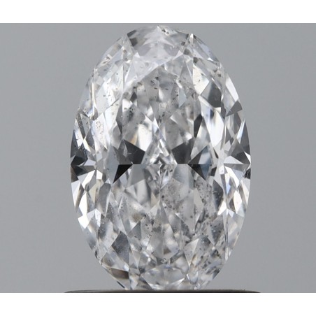 Diament szlif owalny, 0.7ct, SI2, D, GIA 1548196691