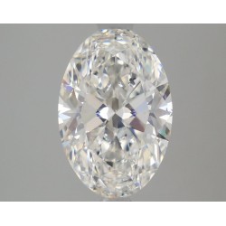 Diament laboratoryjny szlif owalny, 2.6ct, VVS2, F, IGI LG755527561