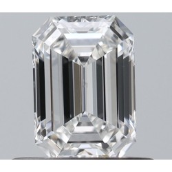 Diament szlif szmaragdowy, 0.5ct, VS2, E, GIA 6542268536