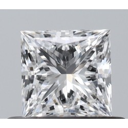 Diament szlif princess, 0.46ct, VVS1, E, GIA 7546268372