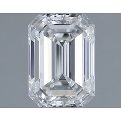 Diament szlif szmaragdowy, 1.01ct, VS2, F, GIA 7532983226