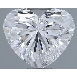 Diament serce, 0.51ct, VVS1, F, GIA 7546247656