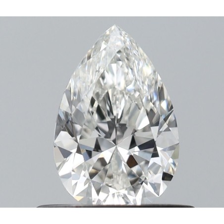 Diament szlif gruszkowy, 0.5ct, VS2, H, GIA 6545295035