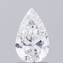 Diament laboratoryjny szlif gruszkowy, 1.1ct, VVS2, E, IGI LG760541449
