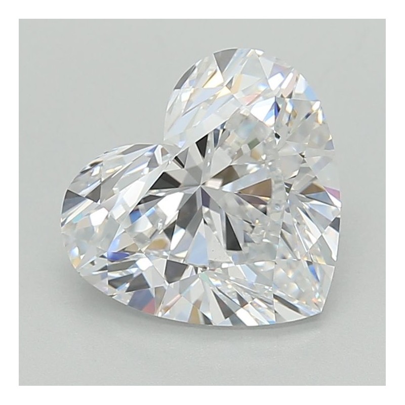 Diament laboratoryjny serce, 3ct, VVS1, D, IGI LG739574634