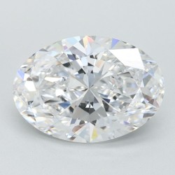 Diament laboratoryjny szlif owalny, 2.8ct, IF, D, IGI LG744513278
