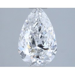 Diament szlif gruszkowy, 1.01ct, SI2, D, HRD 250000245805