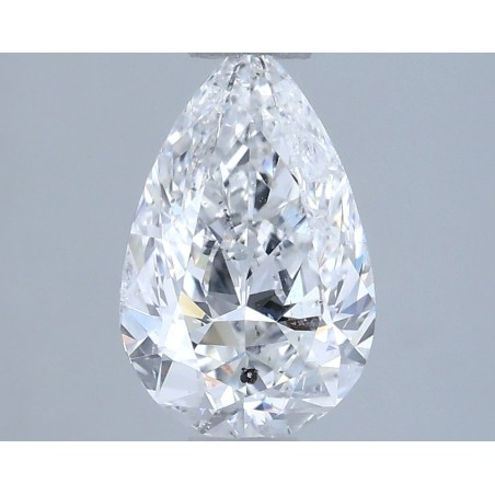 Diament szlif gruszkowy, 1.01ct, SI2, D, HRD 250000245805