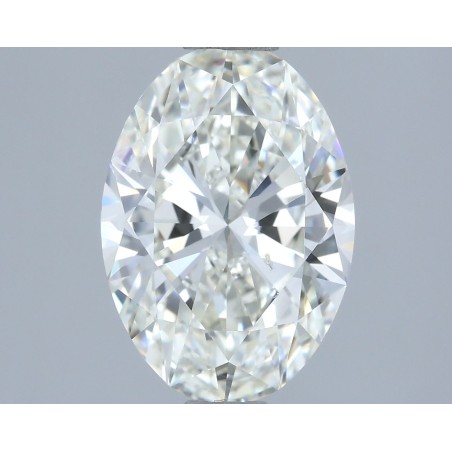 Diament szlif owalny, 2ct, SI1, I, IGI 709521406