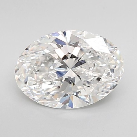 Diament laboratoryjny szlif owalny, 2.55ct, VVS2, E, IGI LG756590890