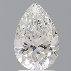 Diament laboratoryjny szlif gruszkowy, 2.09ct, VVS2, E, IGI LG756519529