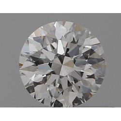 Diament szlif okrągły, 0.43ct, VVS1, E, GIA 6535446537