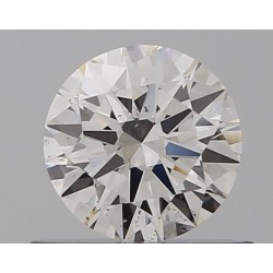 Diament szlif okrągły, 0.5ct, SI1, F, GIA 7548015957