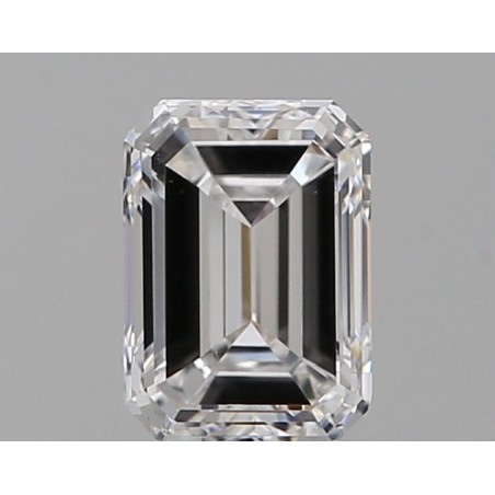 Diament szlif szmaragdowy, 0.5ct, VS2, D, GIA 1549166181