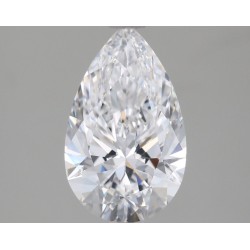 Diament laboratoryjny szlif gruszkowy, 1.59ct, IF, D, IGI LG754517182