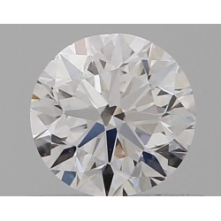 Diament szlif okrągły, 0.5ct, VS2, D, GIA 2546142729