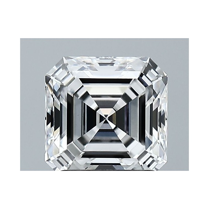 Diament laboratoryjny asscher, 1.9ct, VVS2, E, GIA 7506536204