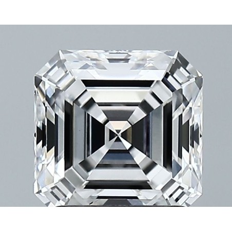 Diament laboratoryjny asscher, 1.9ct, VVS2, E, GIA 7506536204