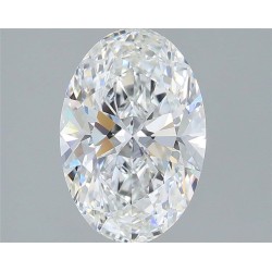 Diament laboratoryjny szlif owalny, 2.55ct, IF, D, IGI LG747515321