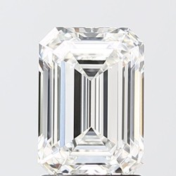 Diament laboratoryjny szlif szmaragdowy, 2ct, VVS2, E, IGI LG758557867