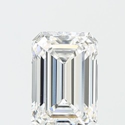 Diament laboratoryjny szlif szmaragdowy, 1.51ct, VVS2, E, IGI LG632457628