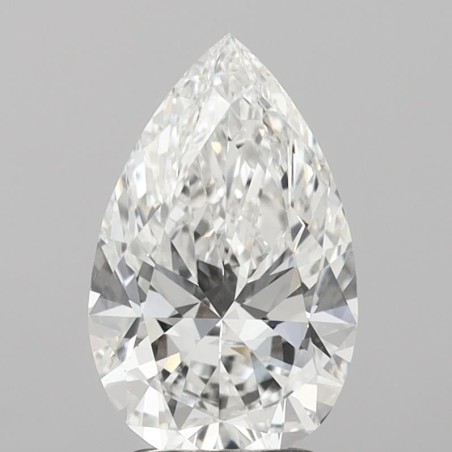 Diament laboratoryjny szlif gruszkowy, 2.58ct, VVS2, E, IGI LG755529228