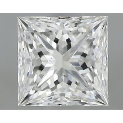 Diament szlif princess, 0.7ct, SI1, E, GIA 2524863709
