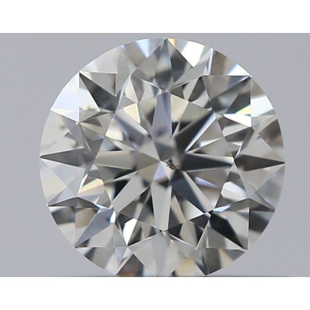 Diament szlif okrągły, 0.42ct, SI1, I, GIA 2526767294