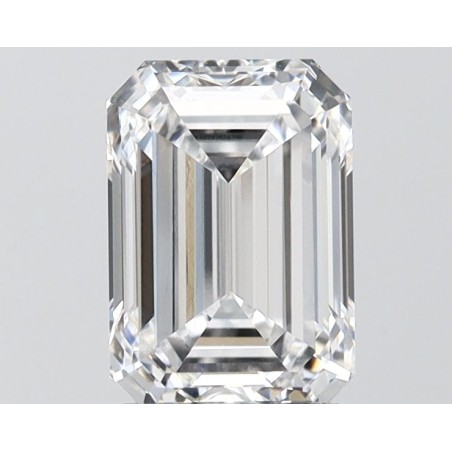 Diament laboratoryjny szlif szmaragdowy, 2.01ct, VVS1, D, IGI LG747574700