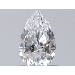 Diament szlif gruszkowy, 0.5ct, VVS1, D, GIA 2536657494