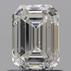 Diament szlif szmaragdowy, 1ct, SI1, H, GIA 2536997618
