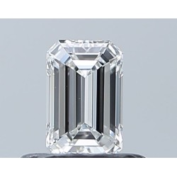 Diament szlif szmaragdowy, 0.4ct, VVS2, E, GIA 2231818842