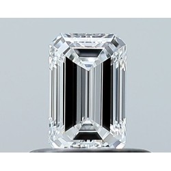 Diament szlif szmaragdowy, 0.4ct, VVS2, D, GIA 5232818958