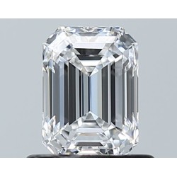 Diament szlif szmaragdowy, 0.8ct, VVS2, D, GIA 5232818707