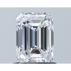 Diament szlif szmaragdowy, 0.9ct, VS1, D, GIA 5232818885