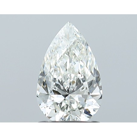 Diament szlif gruszkowy, 1.01ct, SI1, I, GIA 6233820933